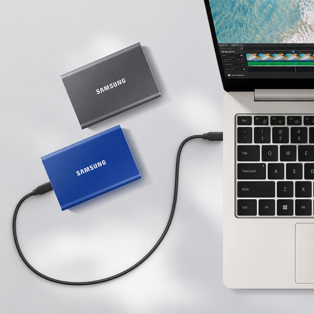 Samsung T7 Portable SSD 2TB